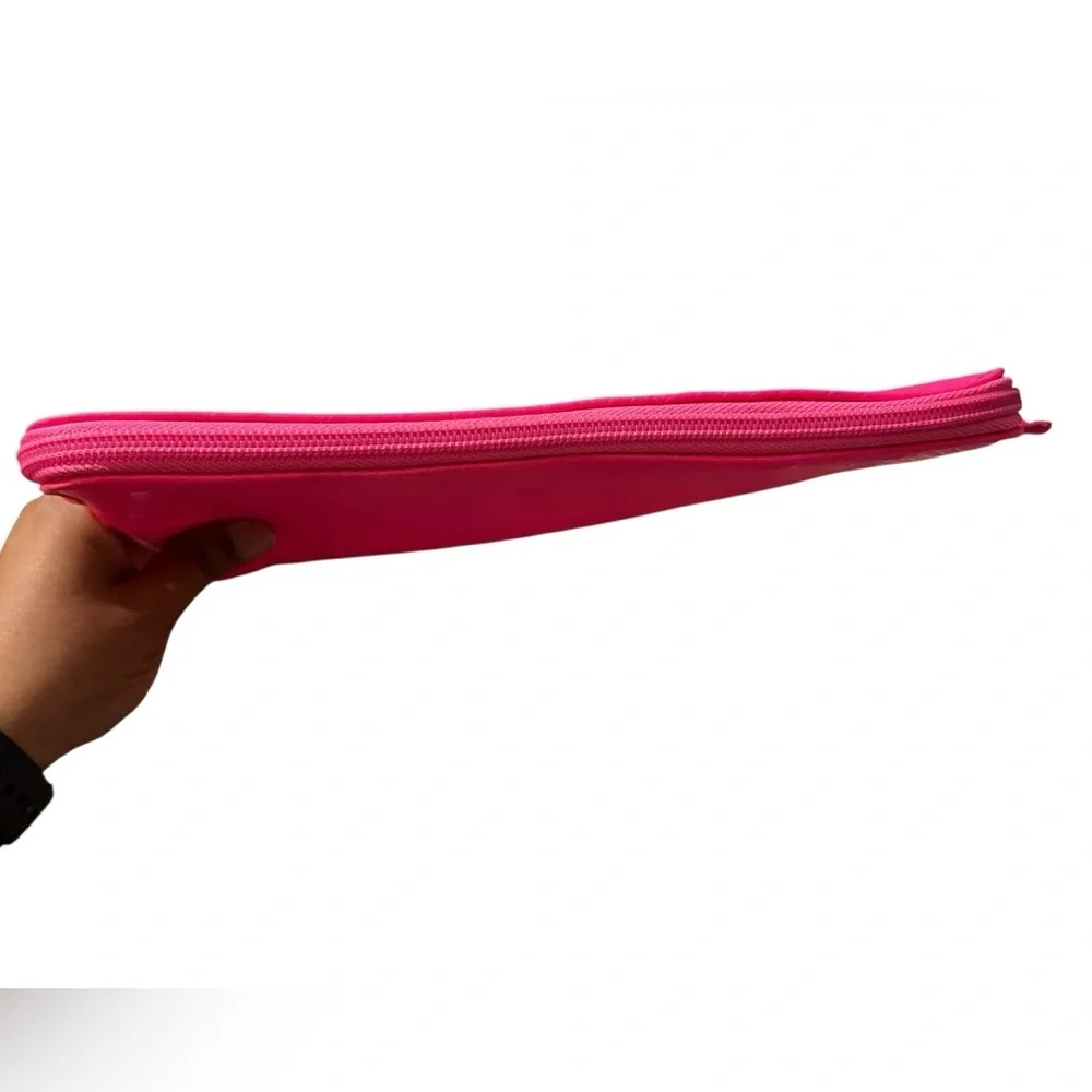 Nine West Hot Pink Textured Tablet Case/Slim Case, approx. 11”x8.5”